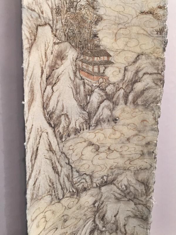 nicolas_laborie's tweet photo. Gorgeous work on rice paper by #PengWei @GalerieOraOra #Art15 http://t.co/zhwz5er4Cj