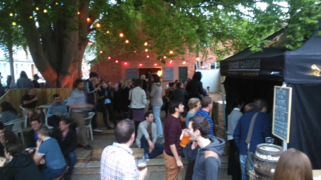 Beer festival vibes, first night @TheChesterOx4