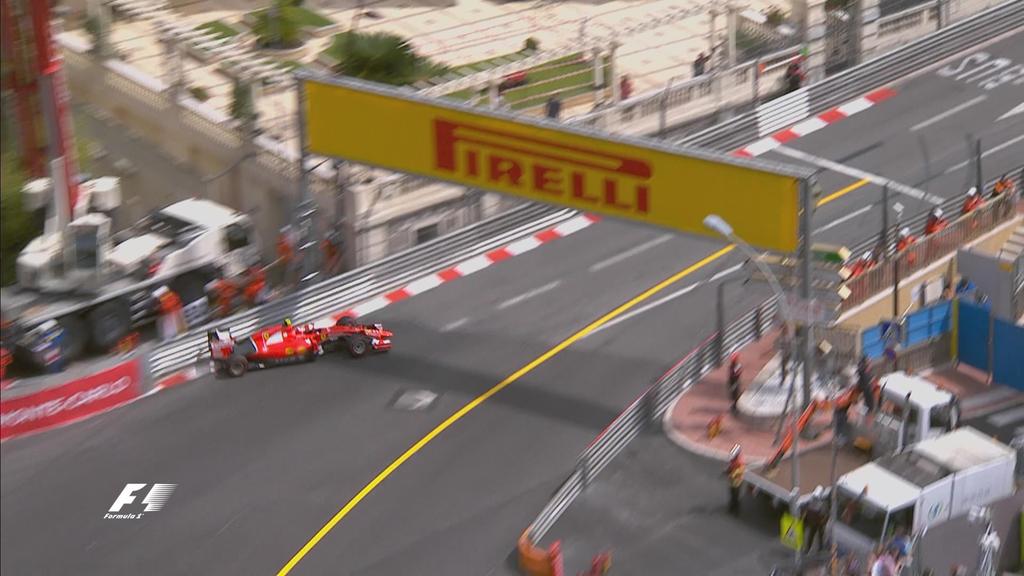 TelemetricoF1's tweet photo. #MonacoGP #FP3 #Kimi7 victima de #StDevote http://t.co/H5tVZLWL89
