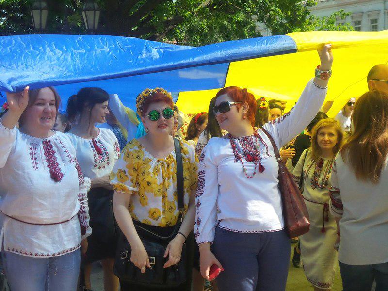Одесса - Марш Вышиванок! (фото) 