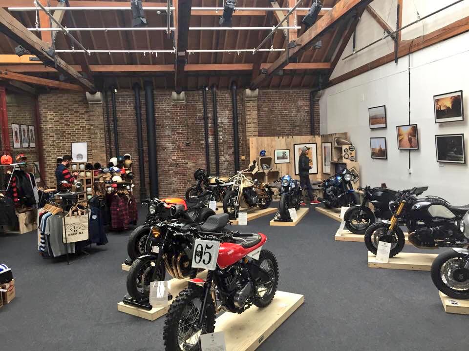 YamahaMotorIT's tweet photo. #Yamaha oggi e domani al @BikeShedMC Londra 2015 #YardBuiltProject @yamahamotoreu http://t.co/I9SZaem9AJ