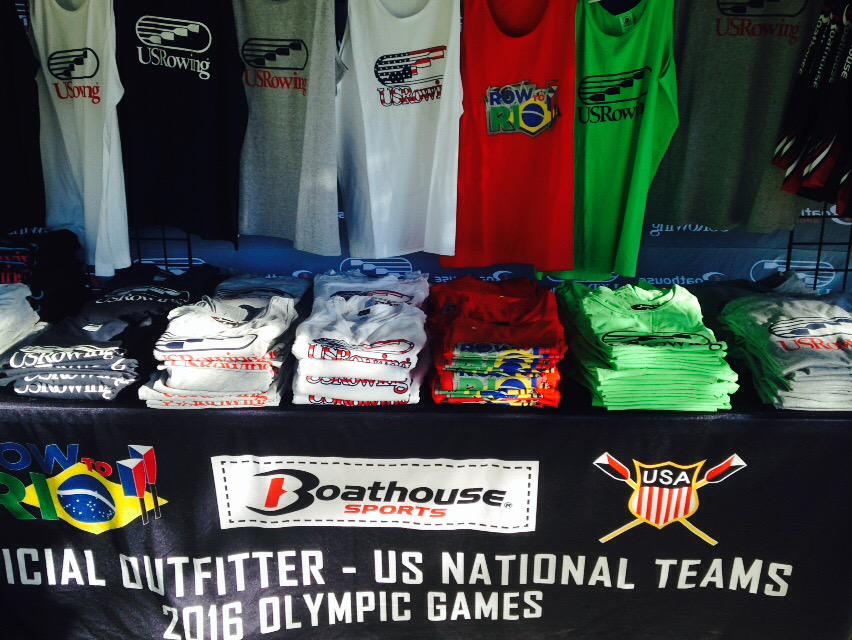 jj_culyer's tweet photo. .@BoathouseSports, set up at #ACRA2015 Take your team pic w/ the @usrowing backdrop and tag #gameongearon in BH gear! http://t.co/9t0hIPTO1Z