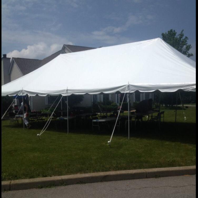 buffpartytents's tweet photo. Happy Memorial Day Weekend! Just set up the tent, tables, and chairs! Call/Text (716) 866-1833 to book for next party http://t.co/kEfWu2iI49