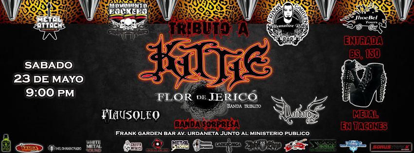 RockParaguana's tweet photo. Hoy Hoy Hoy Metal en Tacones en el @FrankGardenBar con la banda @Flordejerico_ 23 Mayo
http://t.co/4m6WEw1wJq http://t.co/qTgVILgWx9