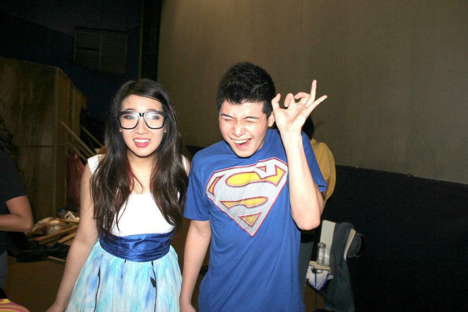 ClaudineAguja's tweet photo. I miss you @AnnLi 😭🙈 Nahalungkat. 💛 Cutie @patsugui 🙈 #BasketballFight http://t.co/4eSObHCvKB