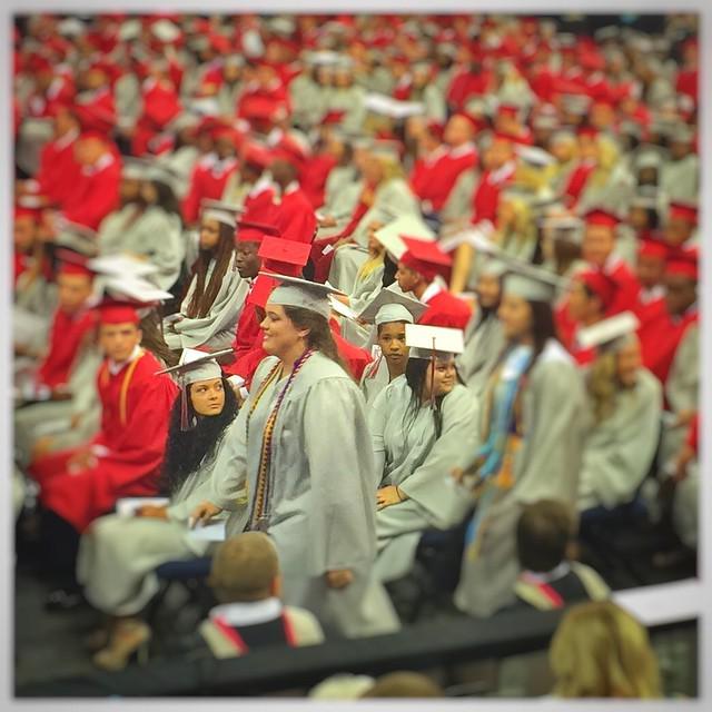 bjaj1's tweet photo. You blink, and this happens. #AHSClassof2015 http://t.co/b8KspSXBeG