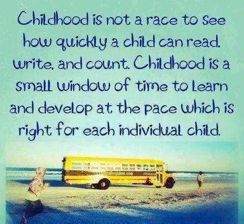 BTAPAC's tweet photo. @cpellegrino1221 Childhood is NOT a race. There is NO #joyanddata only #joyandlearning! #TBATs @lacetothetop http://t.co/TIypRf6he3