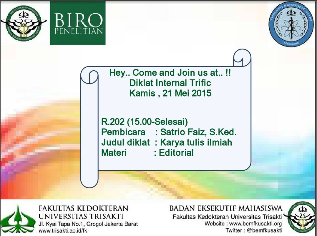 MedScientif Trisakti tweet media