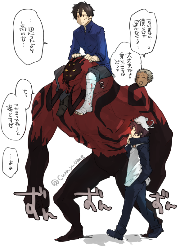 おおの Twitterren スティーブンさんとブローディーとハマー とレオくん b版深夜の真剣お絵描き60分一本勝負 Http T Co Sw8ik3z6wt