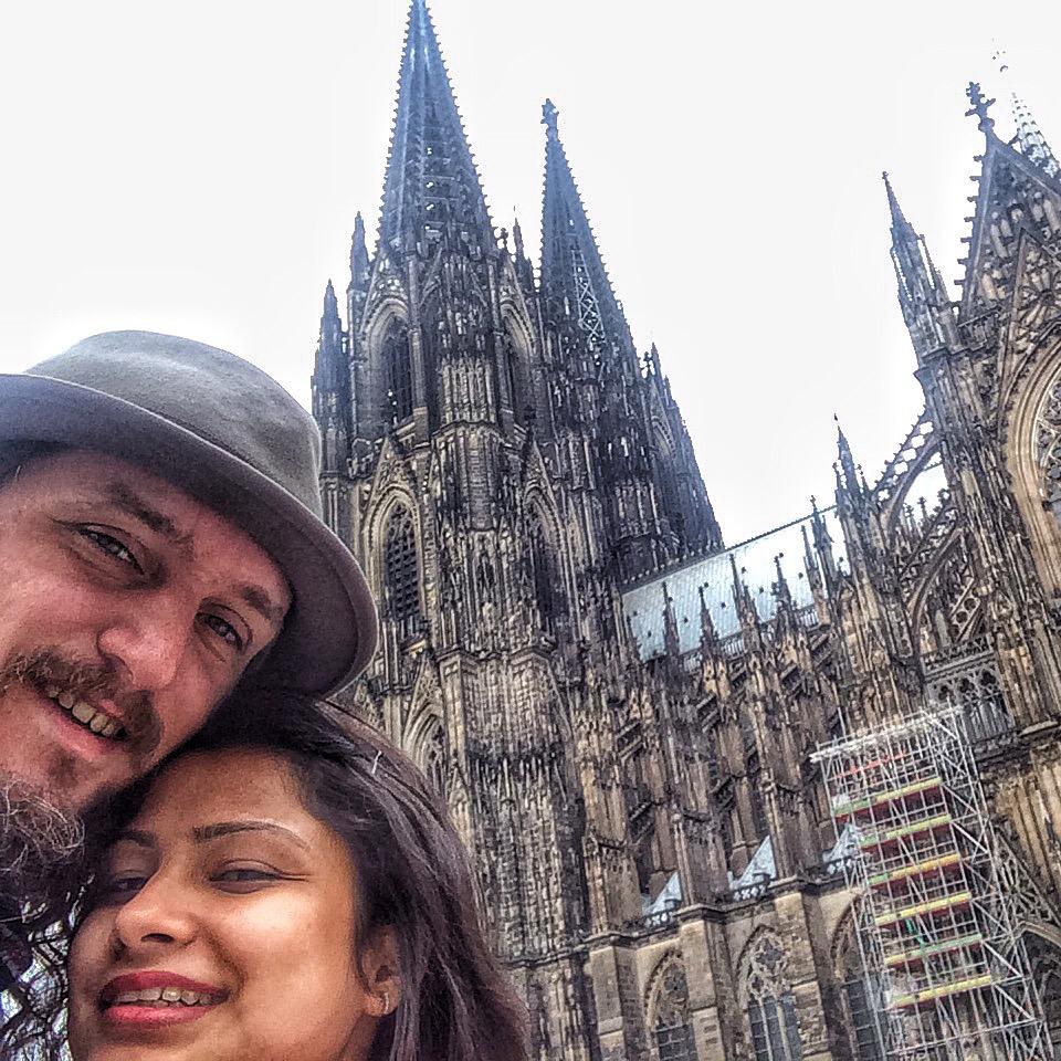 LukaszZelezny's tweet photo. Greetings from an amazing Köln in Germany! With @ParulZelezny in Cologne :) @ksta_koeln @UniCologne @Koeln_ @koeln_de http://t.co/cbj1Z7fSXr