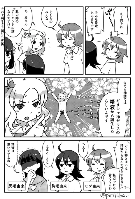 古代ギリシャナイト面白かったから神話ネタ #樹木擬人化 