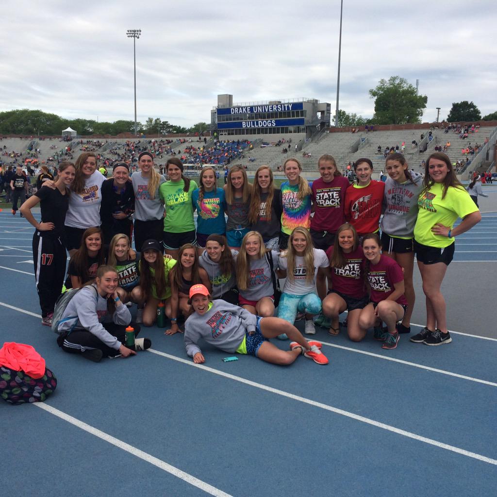 wdgirlstrack's tweet photo. We've definitely had a #HappyTrackSeason. Let the last day begin #StateTrack #YaaYee http://t.co/QU7u8e0cTN