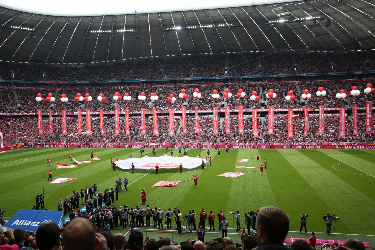 25 League titles fly through the stadium