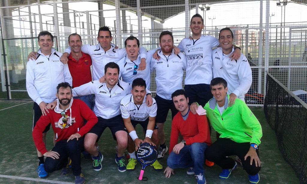 Ascenso a 3ª Masc. @cdlamarina B 1- <a href="/PadelMonteverde/">Monteverde</a> E 4. Primer paso dado. Vamos chicos! #ligacantabradepadel2015