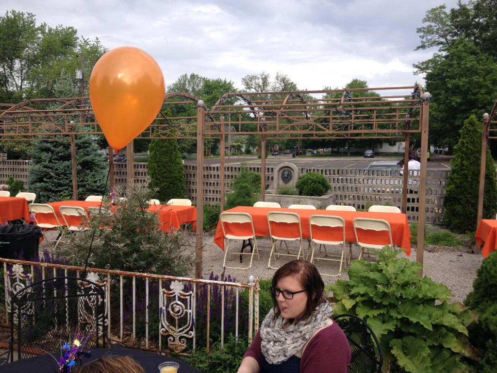 RENortonAuthor's tweet photo. Greenville College Commencement Weekend--Breakfast at the President's house! http://t.co/a4Zj75SHkw