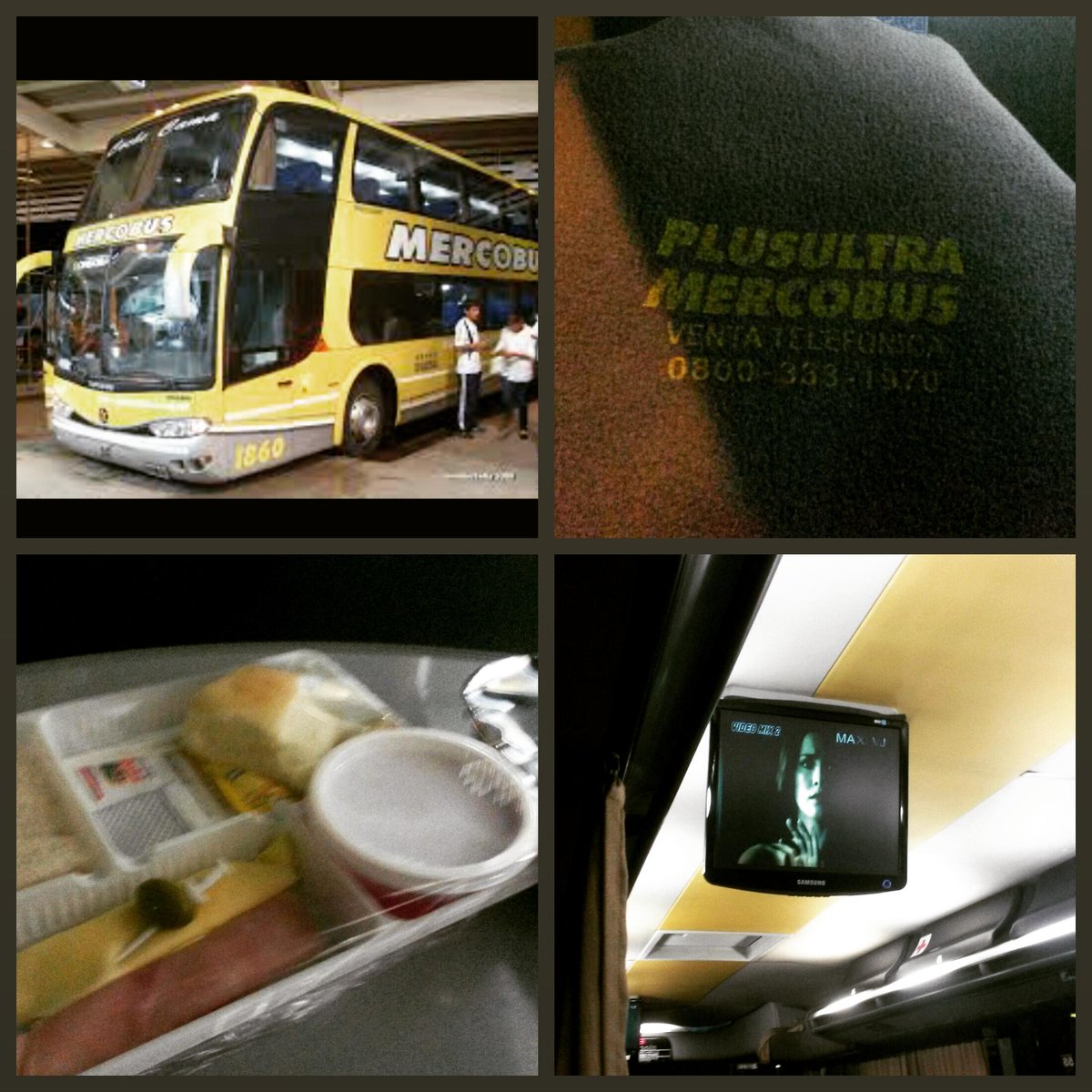 JoselBarto's tweet photo. De Bs As a Córdoba y de Córdoba a Bs As por #MiBandaSonora! Cena, peli, y a dormir... #Mercobus @GrupoPlazaArg http://t.co/4HqEaGh9dC
