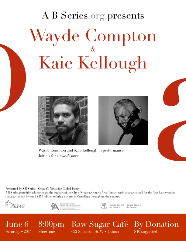 abseries's tweet photo. COMPTON &amp; KELLOUGH happening Saturday, June 6 in http://t.co/6H7zj6RLQv @rawsugarcafe #Ottawa @apt613 @Arsenalpulp http://t.co/mG56f6NIWY