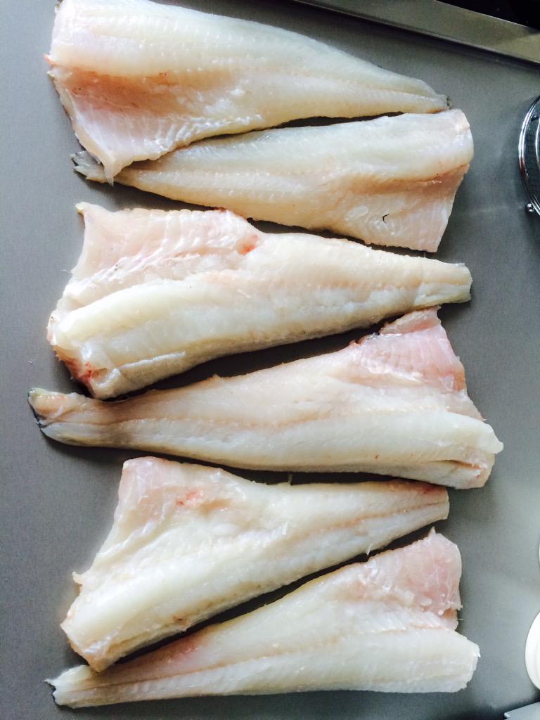 craigcam's tweet image. Getting the hang of this now! #fishmonger #codfillets