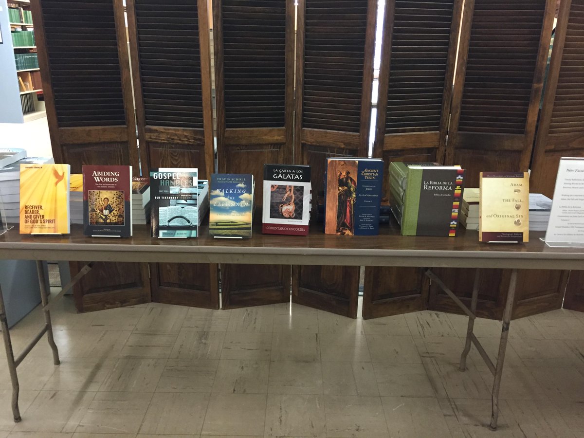 ConcordiaSem's tweet photo. New Books by the Faculty http://t.co/QFwbZptBhN http://t.co/1zgwcKp6BB
