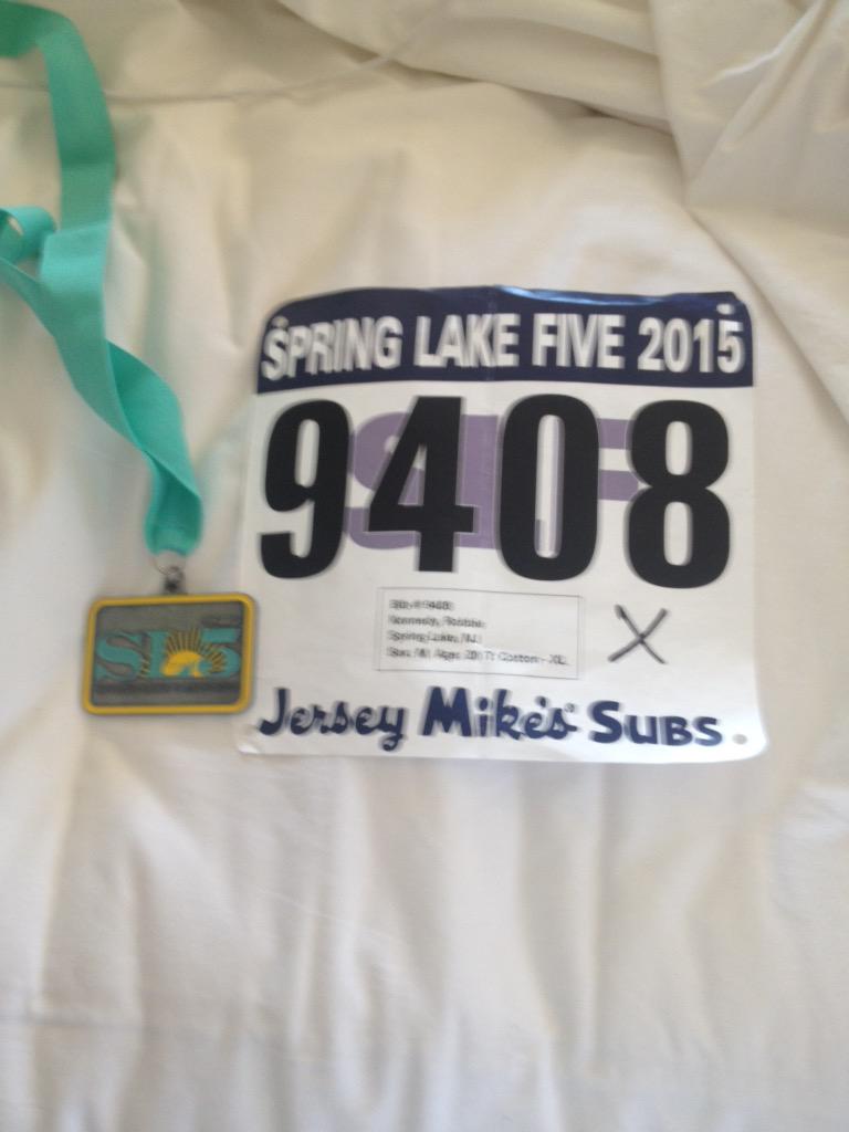 ChristianWit's tweet photo. Ran in the #SpringLakeFive this morning! #MemorialDayWeekend #runnershigh http://t.co/x2gT7HTDsA