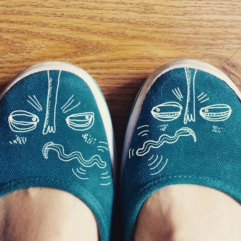 almostface's tweet image. Almost twins  #almostface  #art #shoes #faces