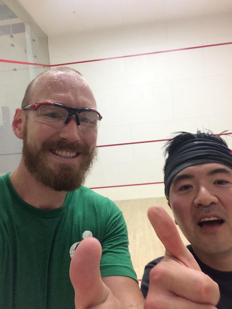 OmahaSquashClub's tweet photo. 👍's #squash #sweat #fun http://t.co/0EiIcbWaR1