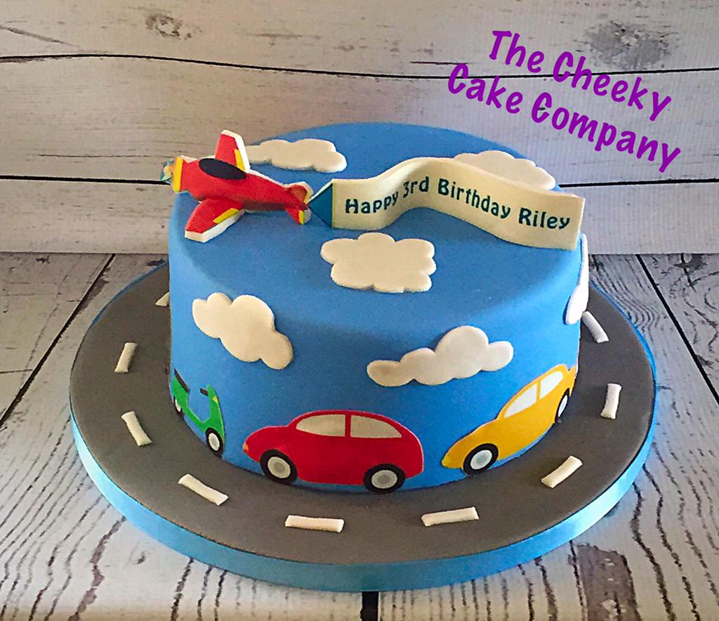 on Twitter "Transport cake for a little boy's
