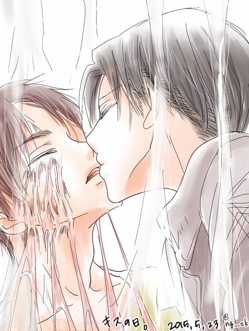 キスの日エレリのtwitterイラスト検索結果 古い順