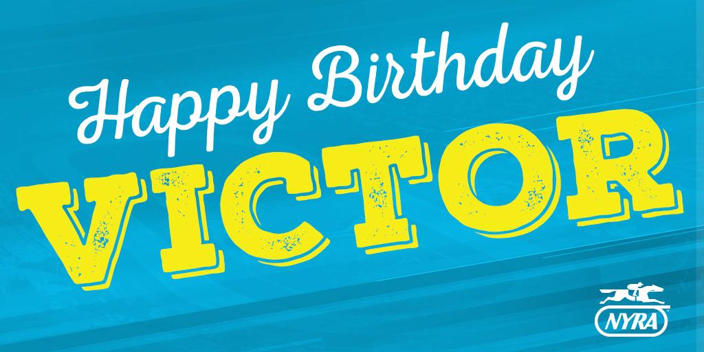 Happy Birthday to Victor Espinoza! Hope it is a great one, and we are excited to see you at 