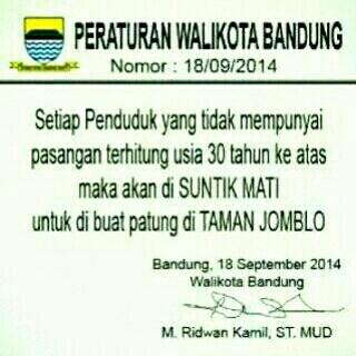 tuh yg ga punya pasangan, hati hati yah !!! #pukpuk