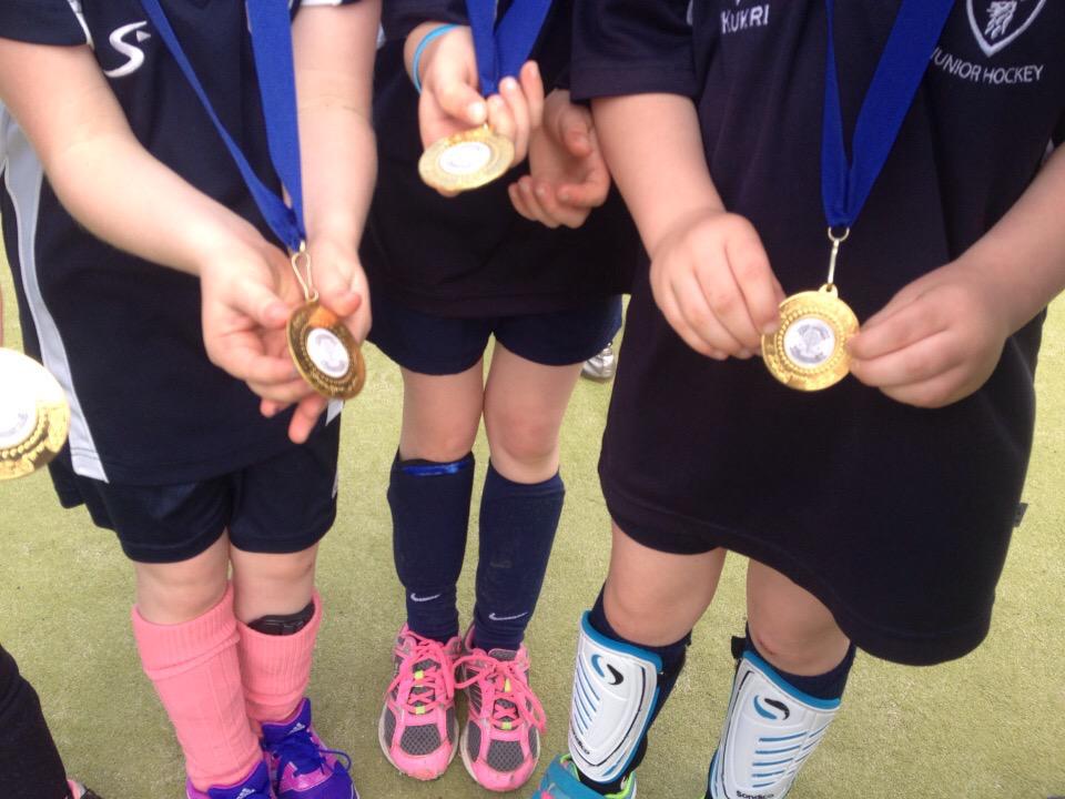 saintfieldLHC's tweet photo. Well done to the juniors today (P3's) in winning the Dromore Tournament!!#winning http://t.co/m6ZdWA5Fvk