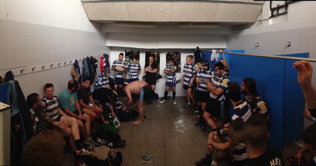 El senior masculí a punt pel partit amb <a href="/RugbyMartorell/">Rugby Club Martorell</a>