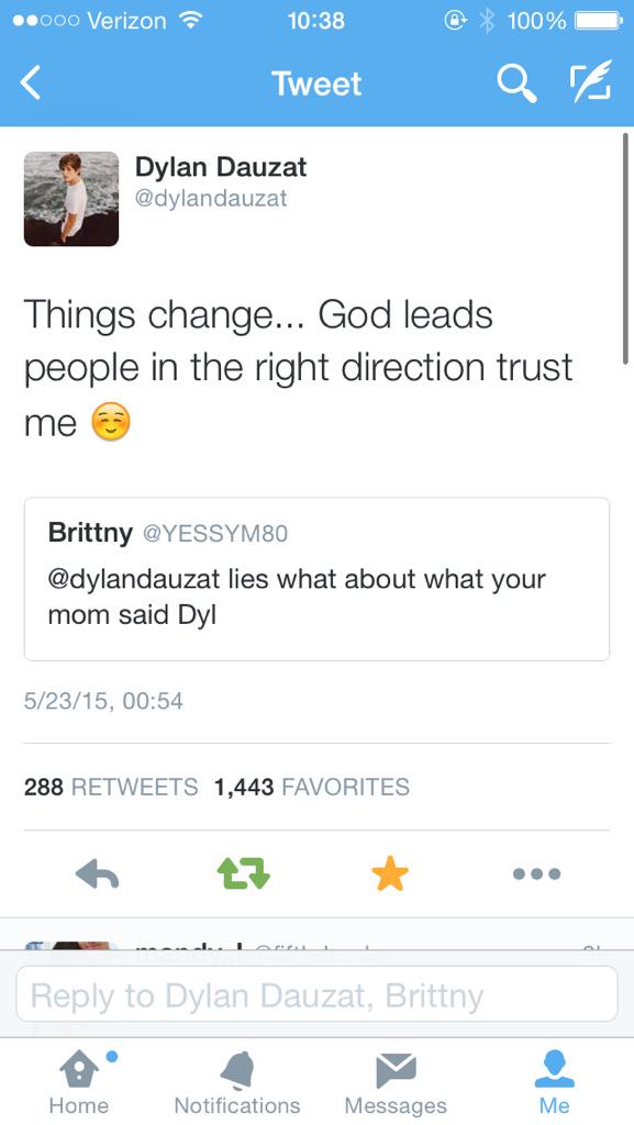 DylansInsiders's tweet photo. Well, dexi is broken up again. 😊😂 http://t.co/GOLoRFkr2l