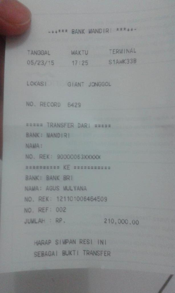 kikykeane's tweet photo. @sharefilm_ID  ini yaa bukti pembayarannya http://t.co/U2oFJ8pBQd