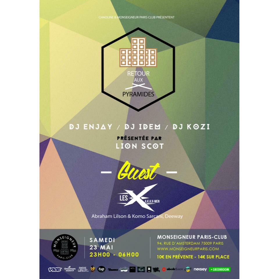 Les X, on vous attend ce soir au <a href="/MonseigneurClub/">MONSEIGNEUR PARIS</a> Venez nombreux ! #ModusOperandi #paris