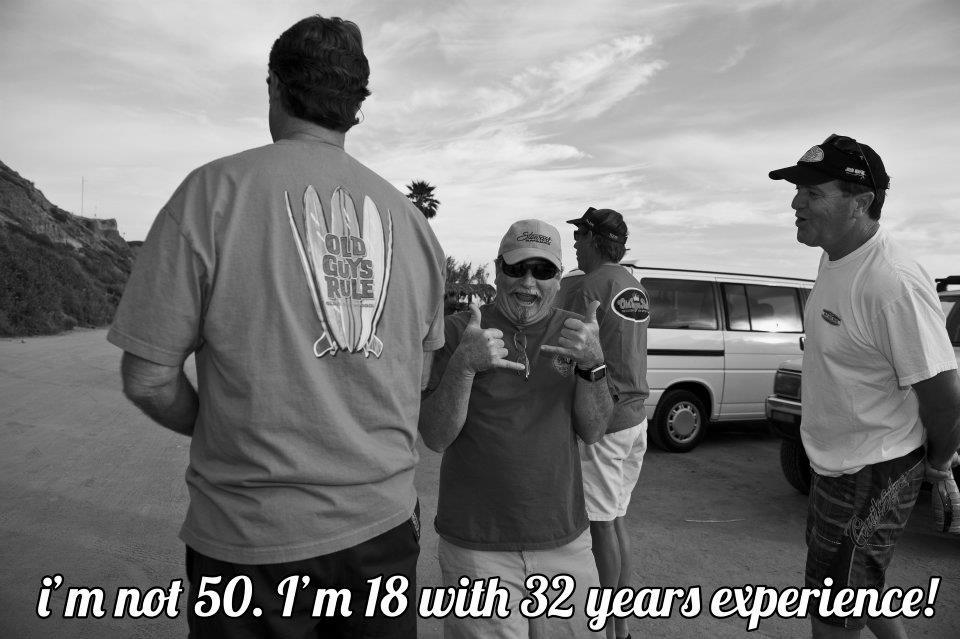 Experience only grows.. Age always stays the same.. #oldguysrule #weekendjuststarted