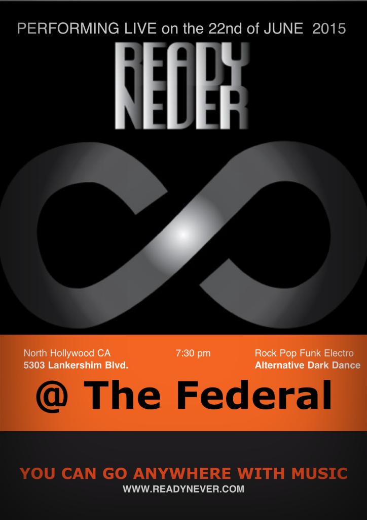 ReadyNever's tweet photo. June 22nd at The Federal #ReadyNever live in #NoHo http://t.co/f9f8oAr3F2