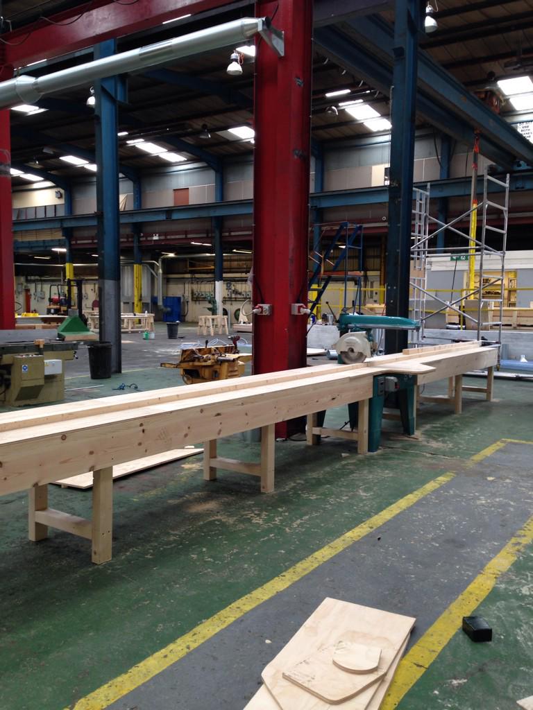 3Dpattern's tweet image. Another snap showing progress over the last 2 days #moulds #precast #concrete #grp #timber #rubber