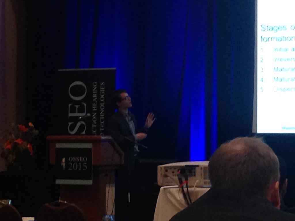 jandeekandy's tweet photo. Dr. Marc Van Hoot presents on the benefits of DermaLock Technology #osseo2015 http://t.co/H9AZpwGkv3