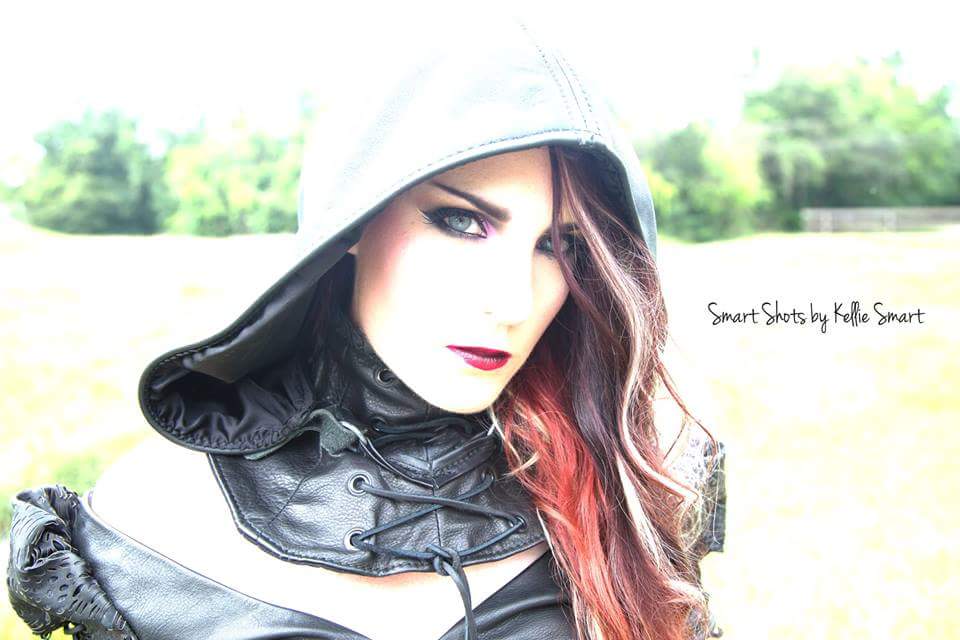 A sneak peek from yesterday's shoot. #junkerdesigns #worhol #model #gothic #clothing #music #makeup #cherryskulls