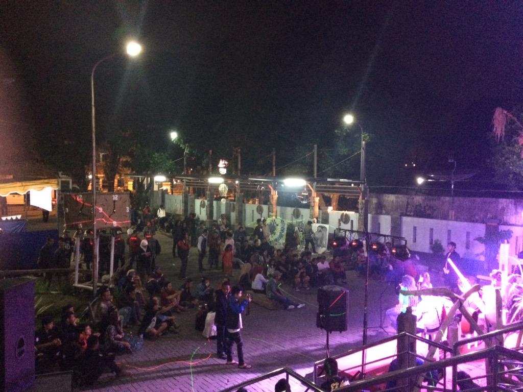 Malam pembukaan "Salatiga How art You 2015" #SalatigaVenue