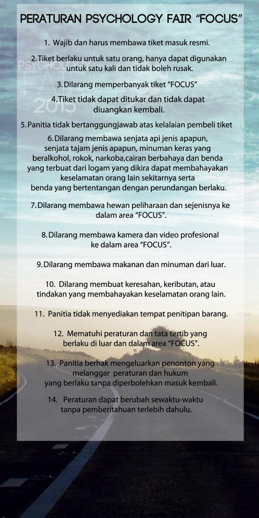 psychoreform's tweet photo. Ini peraturan untuk besok http://t.co/bwWPFLIZ5T