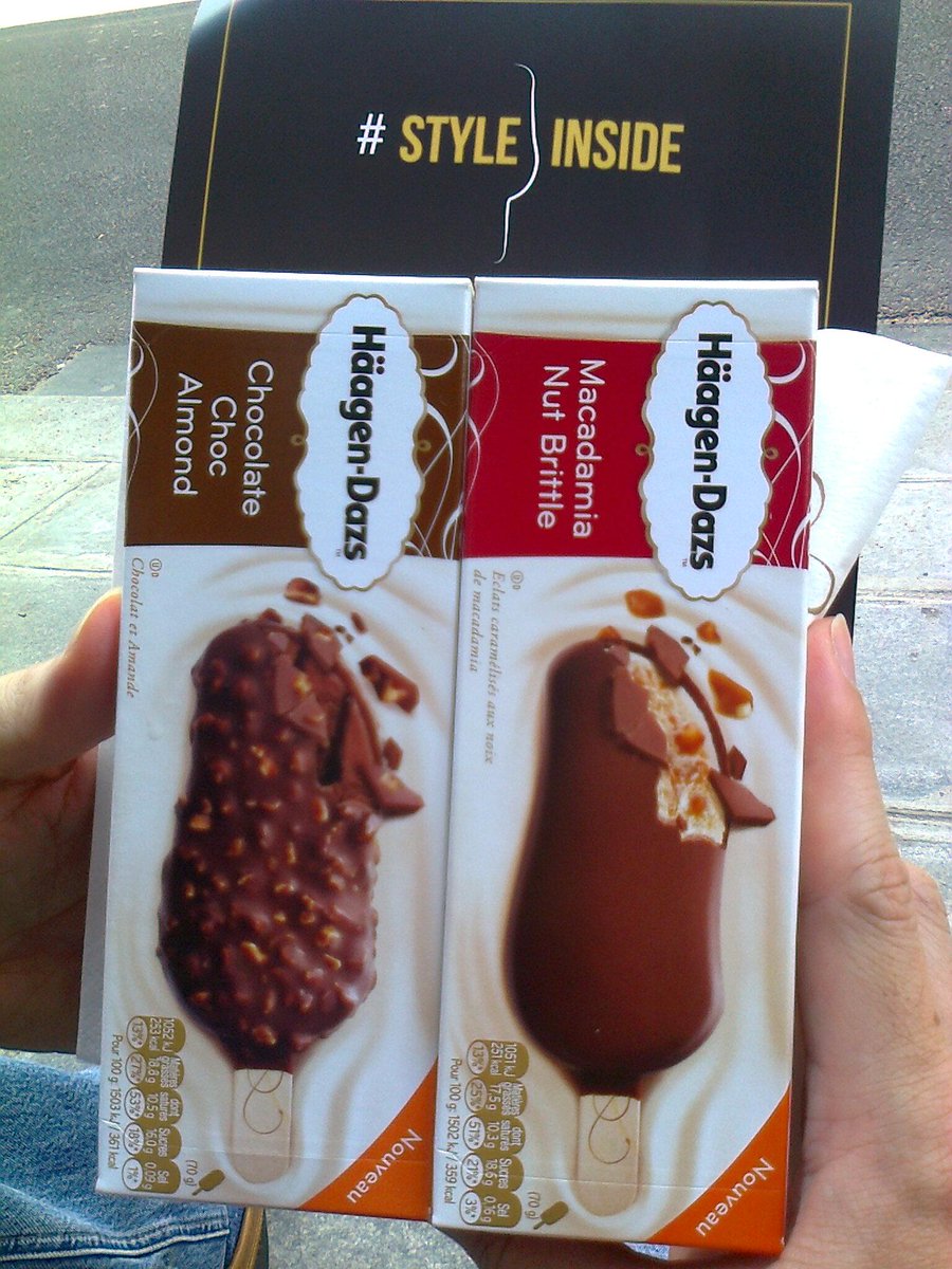 papillonmyosoti's tweet image. Vite elles vous attendent jusqu’à 20h chez @Haagen_Dazs_FR #StyleInside à Saint-Lazare Expérience #geek #gourmand 🍦🍦🍦