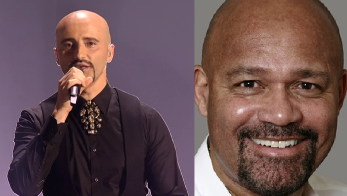 scully1888's tweet photo. Separated at birth #Eurovision2015 #Brookside1997 #MickJohnson http://t.co/eZVxclRqgZ
