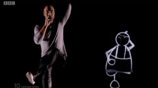 imbadatlife's tweet photo. This is the worst Patronus ever. #Eurovision2015 http://t.co/JMSWKVIPmx