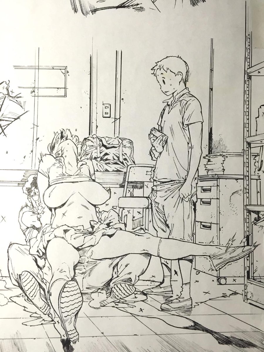 その3
マン研のときは絵をバラバラに描いてデータ上で
パズルのように組み立てていた。
最も効率が悪い方法。

以上 