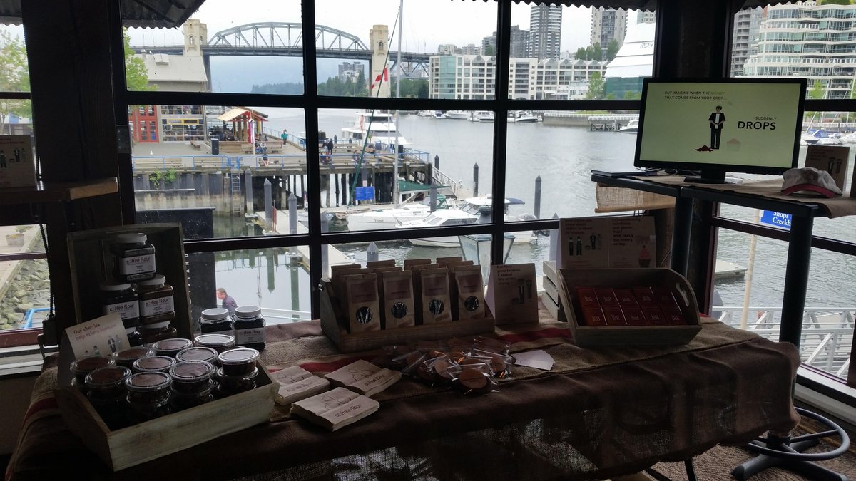coffeecherryco's tweet photo. Loving the view from our table at #TedxStanleyPark #Vancouver Amazing event as well! http://t.co/cQcW33q8NX