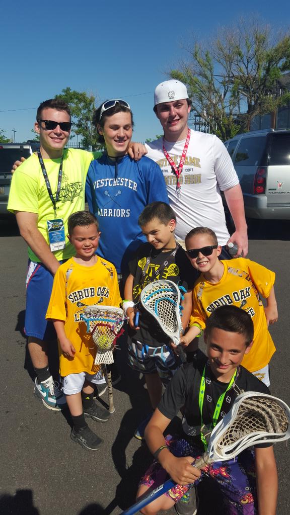 Moniesav's tweet photo. #NCAALax Great day with kennedy lax players! http://t.co/1DpQKyVVF0