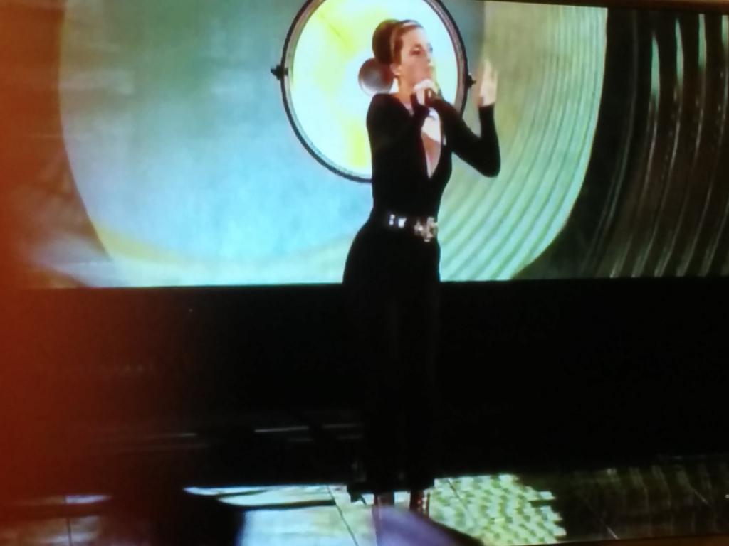 cpring's tweet photo. Amazing jumpsuit from #ger in #EurovisionSongContest http://t.co/VwEJFqLngJ