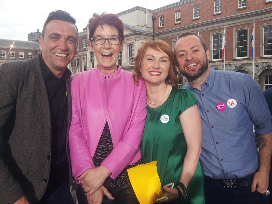 ailbhes's tweet photo. Soooooo happy today! Thank you Ireland. Love xxxx Ailbhe #letsmakehistory http://t.co/cuhv55PQGn